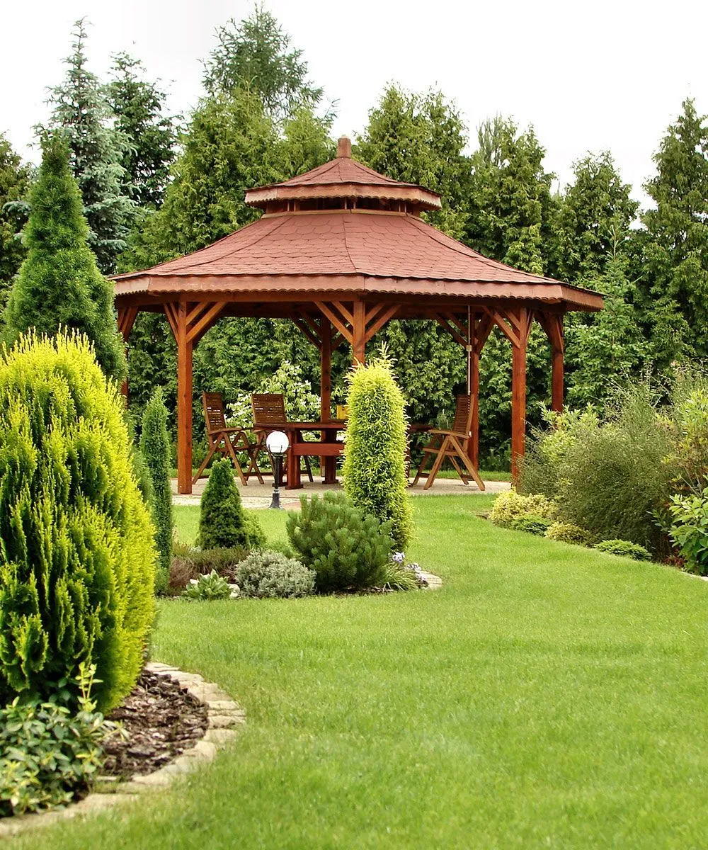 A flourishing garden with flowers and greenery